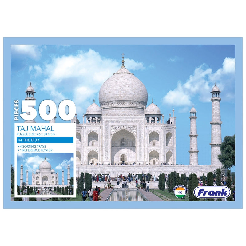 Frank 500 Pieces Taj Mahal Jigsaw Puzzle