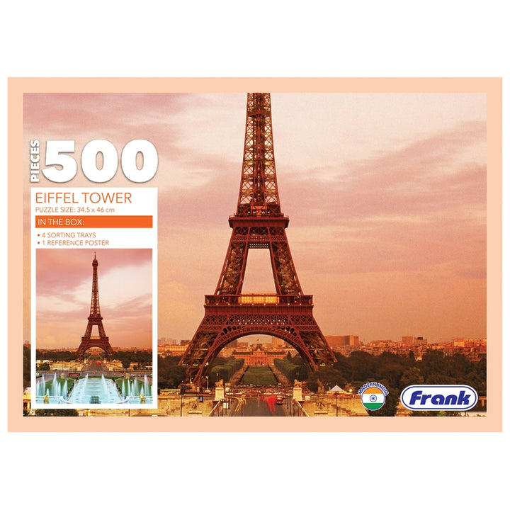 Frank 500 Pieces Eiffel Tower Jigsaw Puzzle