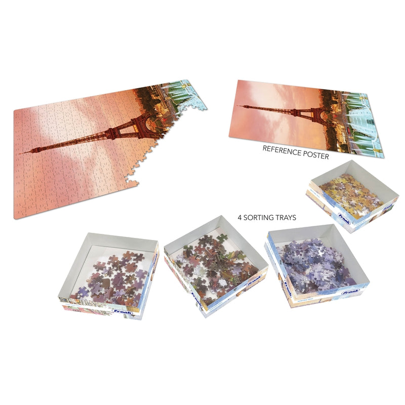 Frank 500 Pieces Eiffel Tower Jigsaw Puzzle
