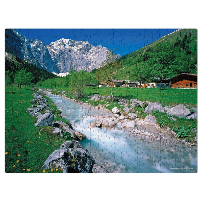 Alpine Pasture 500 Piece Jigsaw Puzzle