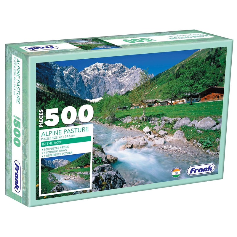 Alpine Pasture 500 Piece Jigsaw Puzzle