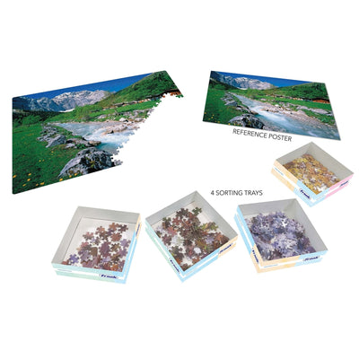 Alpine Pasture 500 Piece Jigsaw Puzzle