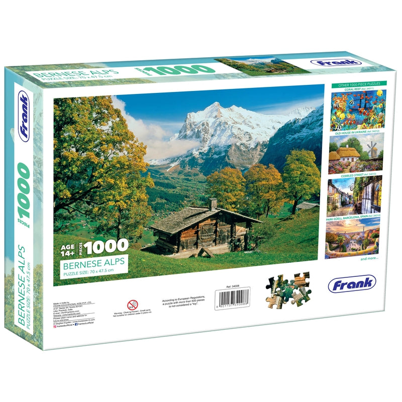 Bernese Alps 1000 Piece Jigsaw Puzzle