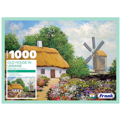 Old House In Ukraine 1000 Piece Jigsaw Puzzle