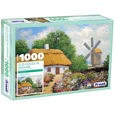 Old House In Ukraine 1000 Piece Jigsaw Puzzle