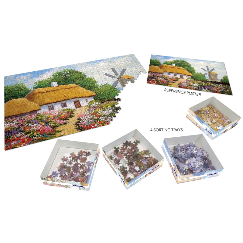 Old House In Ukraine 1000 Piece Jigsaw Puzzle