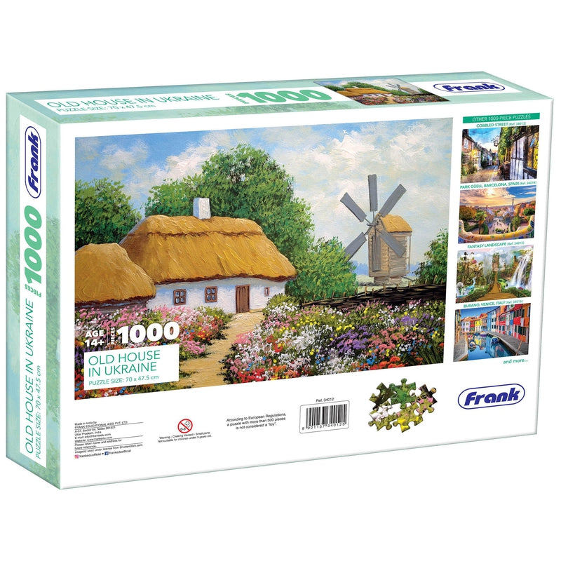 Old House In Ukraine 1000 Piece Jigsaw Puzzle