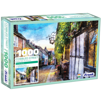 Cobbled Street 1000 Piece Jigsaw Puzzle