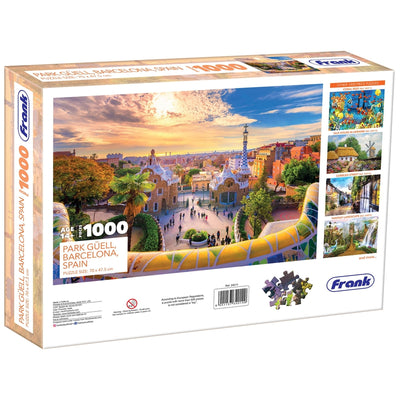 Park Guell, Barcelona, Spain 1000 Piece Jigsaw Puzzle