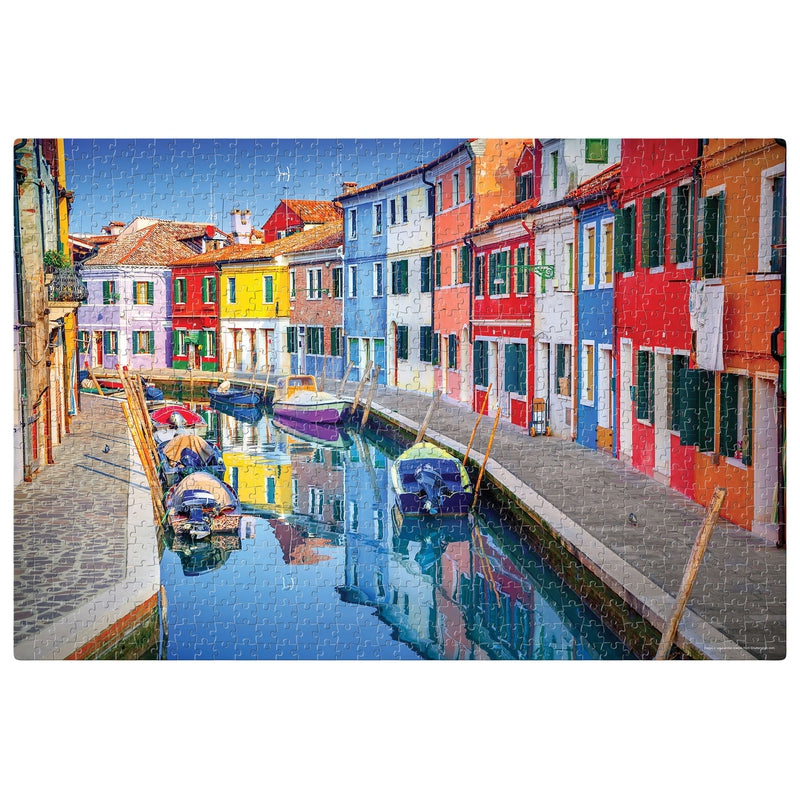 Burano, Venice, Italy 1000 Piece Jigsaw Puzzle