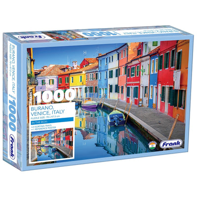 Burano, Venice, Italy 1000 Piece Jigsaw Puzzle