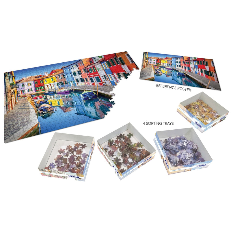 Burano, Venice, Italy 1000 Piece Jigsaw Puzzle