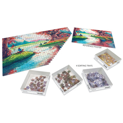 By The Lake 1000 Piece Jigsaw Puzzle