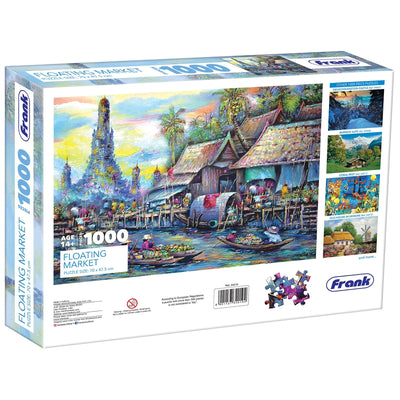 Floating Market 1000 Piece Jigsaw Puzzle