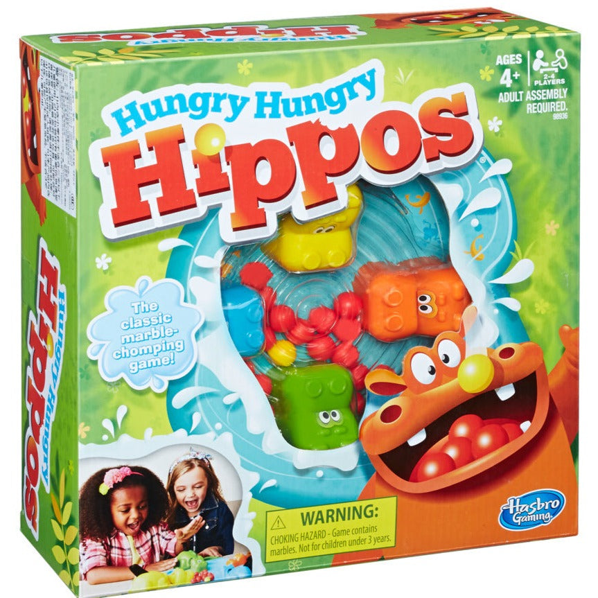 Original Hungry Hippos (Marble Munching Game) - Original Hasbro Product