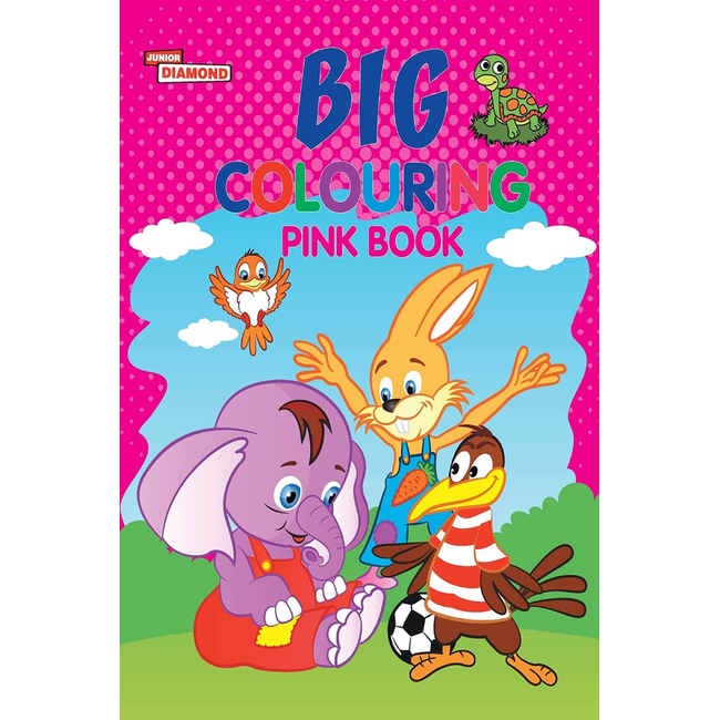 Big Colouring Pink Book (1) in English