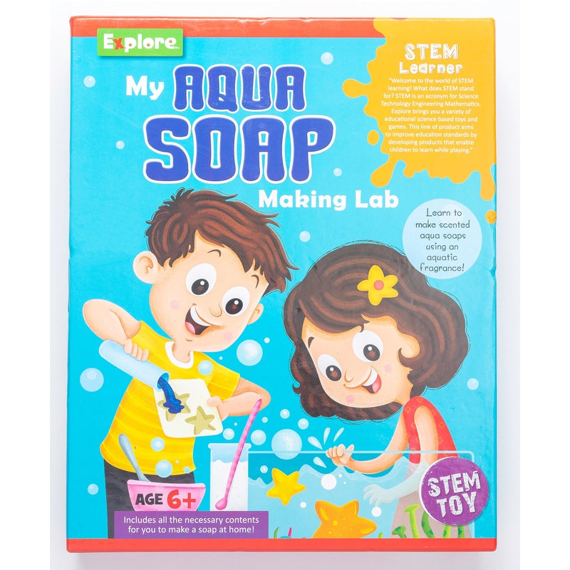 My Aqua Soap Making Lab Kit - STEM Learning Kit  (Explore)