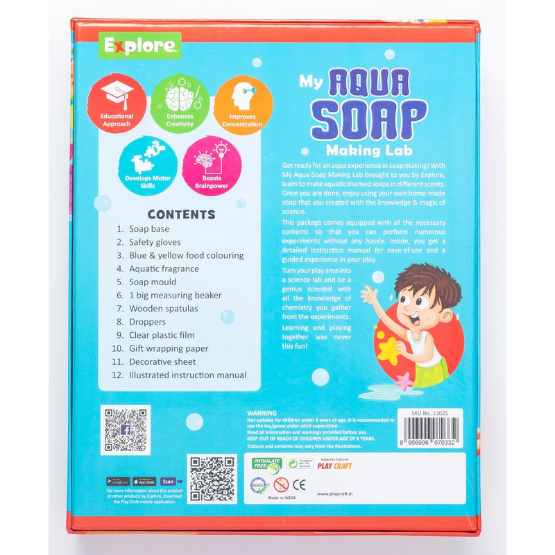 Buy My Aqua Soap Making Lab Kit (9 Years till Grown Ups) on Snooplay India