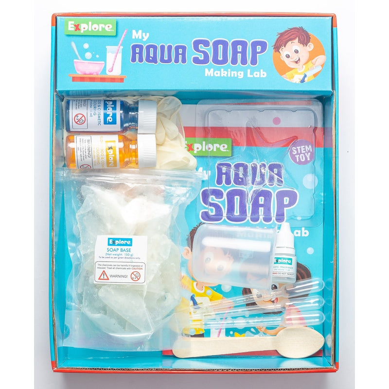 My Aqua Soap Making Lab Kit - STEM Learning Kit  (Explore)