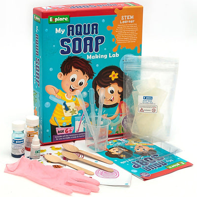 My Aqua Soap Making Lab Kit - STEM Learning Kit  (Explore)