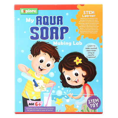 My Aqua Soap Making Lab Kit - STEM Learning Kit  (Explore)