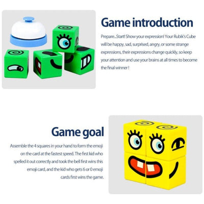 Emoji Face Cube Game - HelloKidology