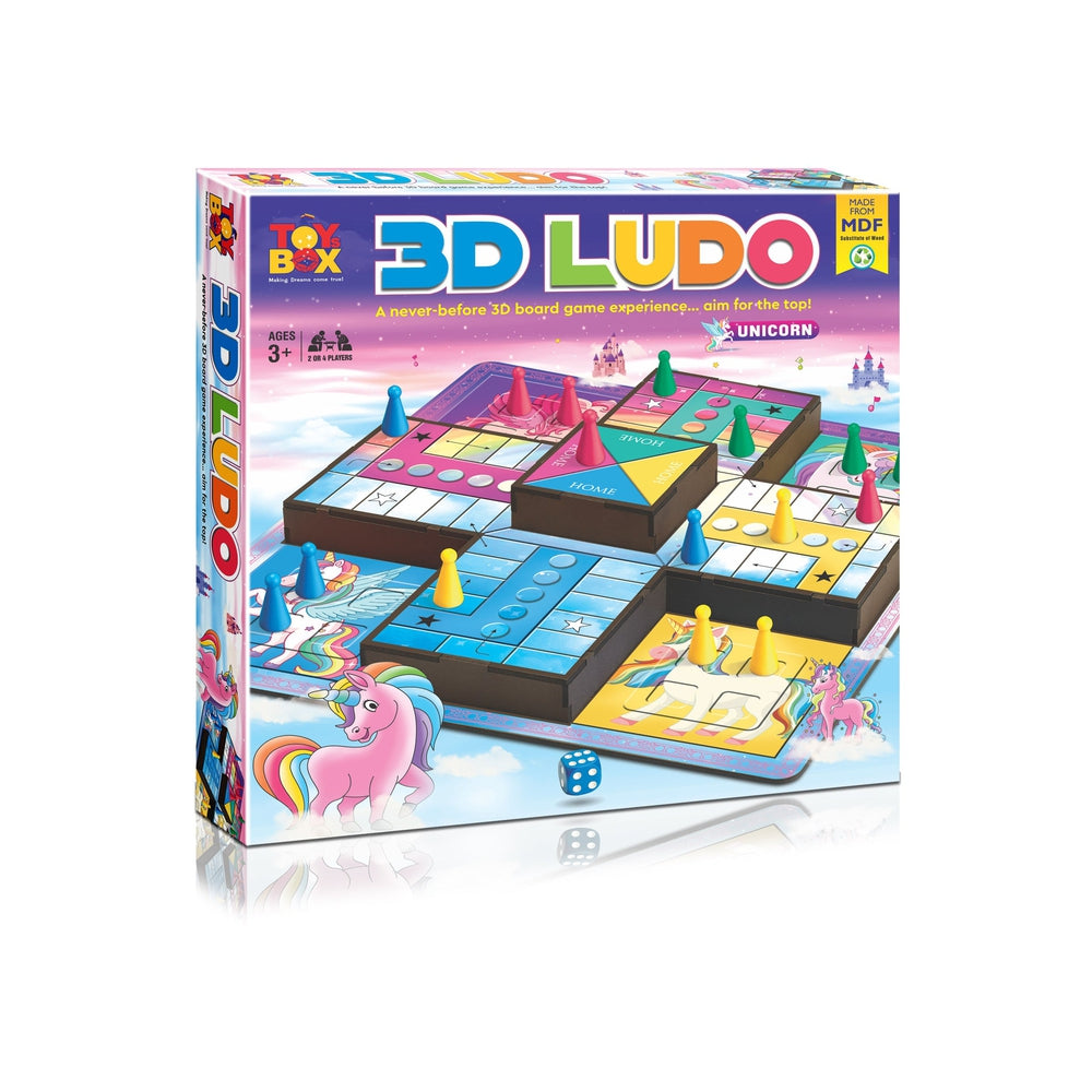 3D Unicorn Ludo Game