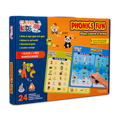 Phonics Fun (Learn About Words, Blends & Digraphs)