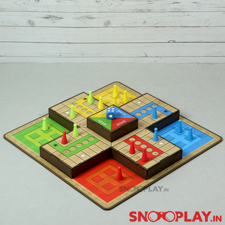 3D Ludo Wooden Board Game