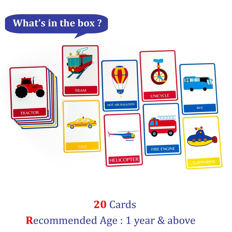 Flash Cards Transport