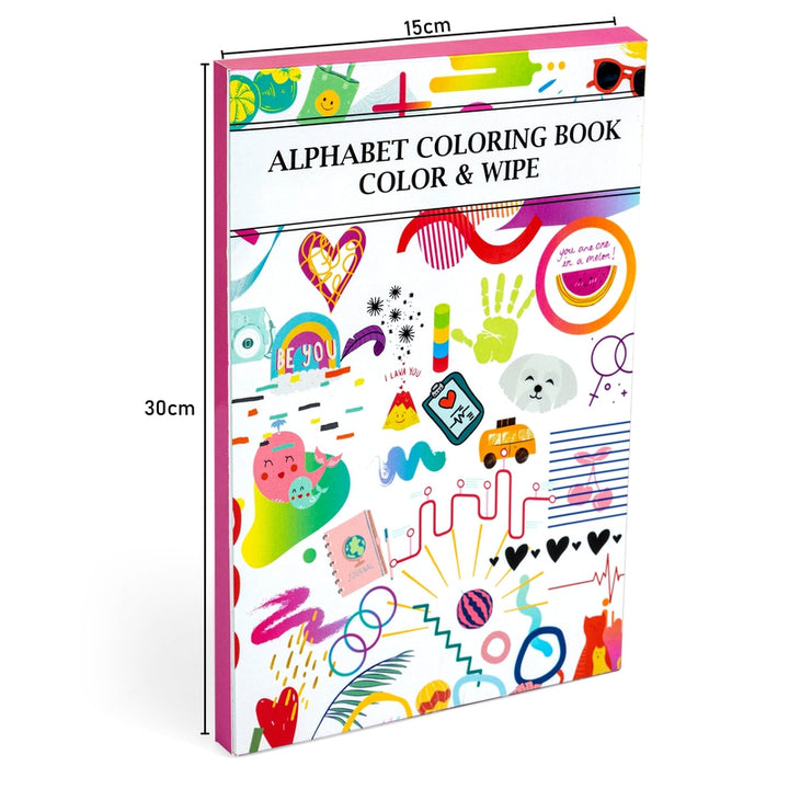 Color And Wipe – Reusable Alphabet Book