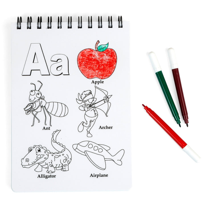 Color And Wipe – Reusable Alphabet Book