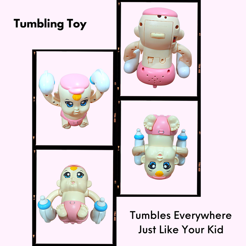 Tumbling Baby | Baby Toys | Lightning | Music | Voice Operated (by Finger Snapping) (Tumbling Baby)