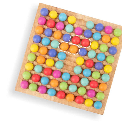 Wooden Board Beads Game