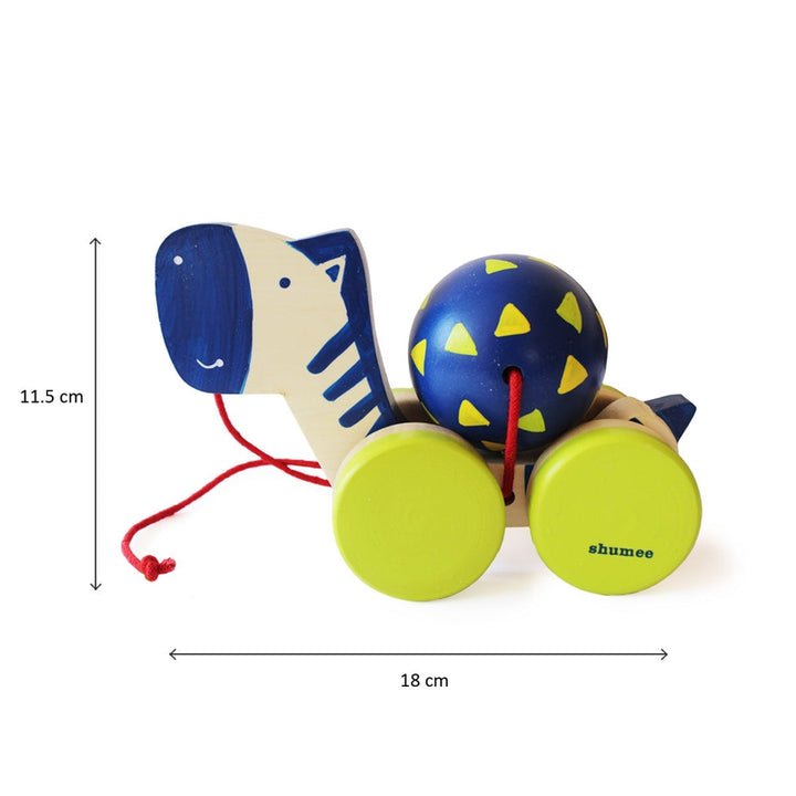 Zeebo Wooden Pull-Along Toy