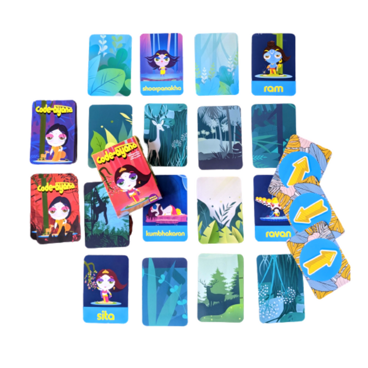 Code-Ayana Card Game for Kids