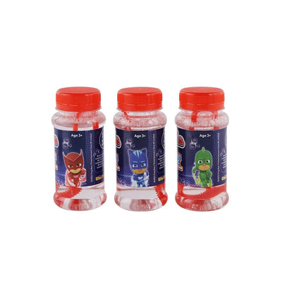 Bubble Magic PJ Masks Pack Of 3 118 ML Thick Viscous Concentrate Solution Bottle with Wand-Blow