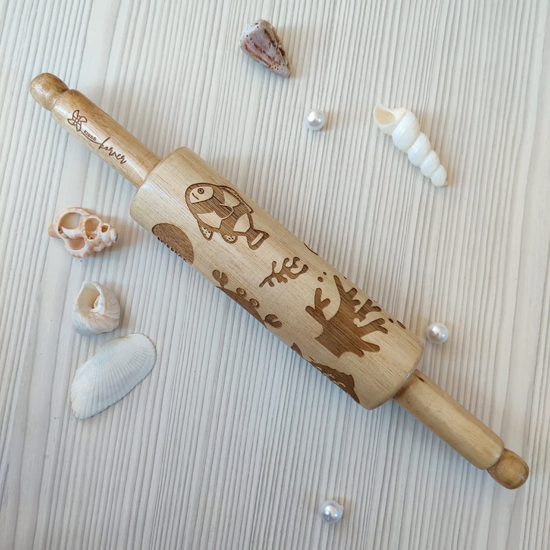 Ocean Theme Play Dough Rolling Pin