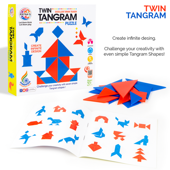 Twin Tangram Puzzle