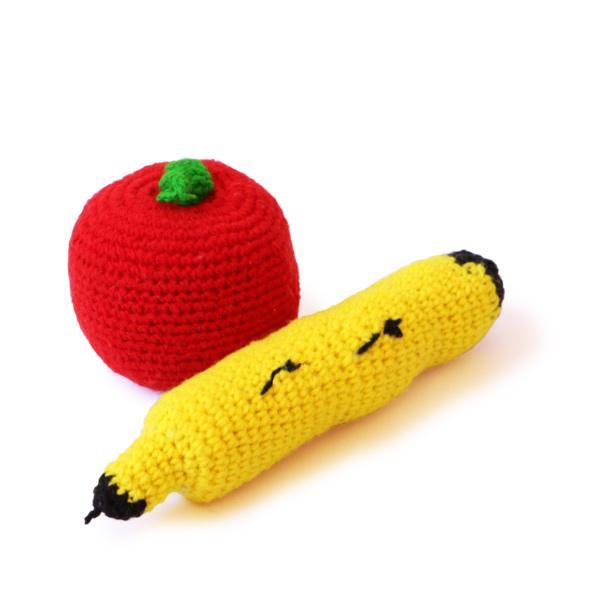 Crochet Fruits Soft Toy Set