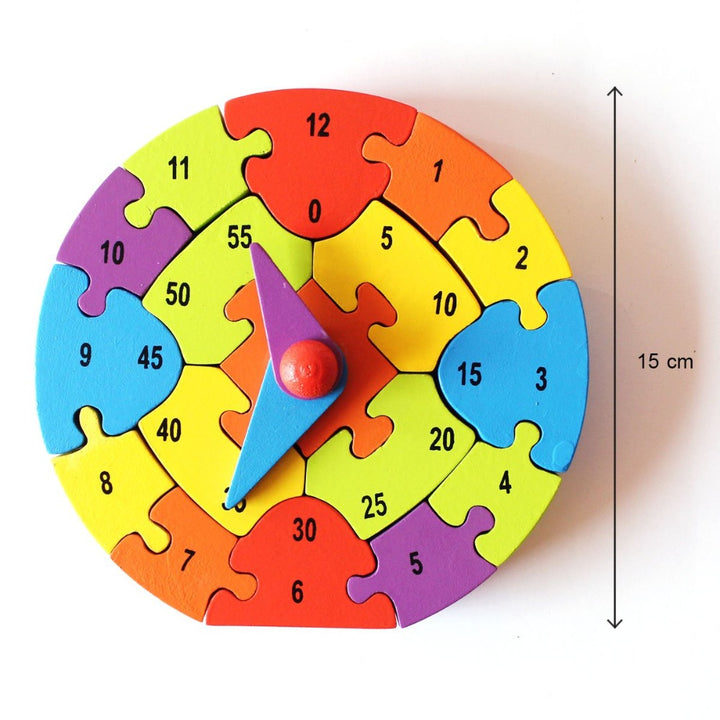 Jigsaw Puzzle-3D Clock