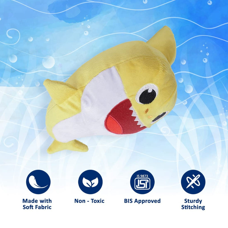 Baby Shark Plush Toy with Light & Music (1-3 Years)