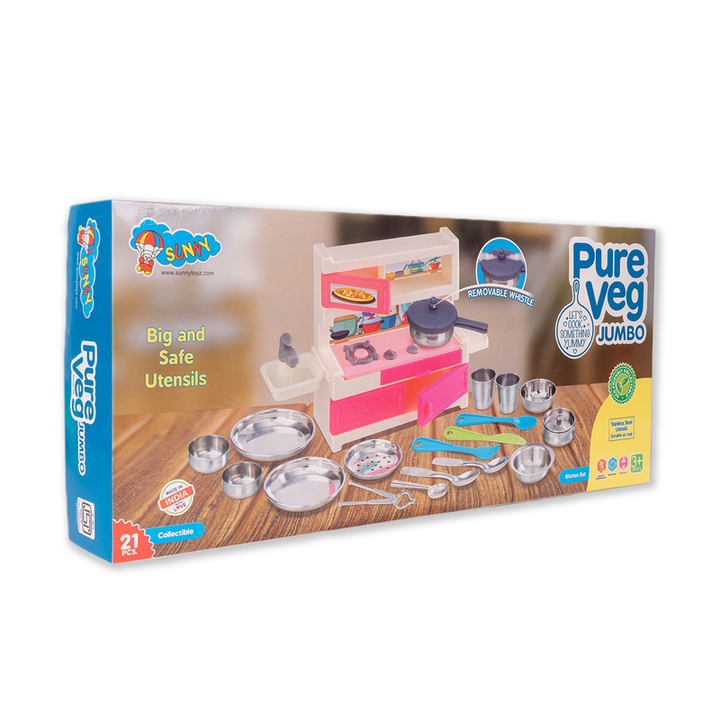 Pure Veg Jumbo - Kitchen Set