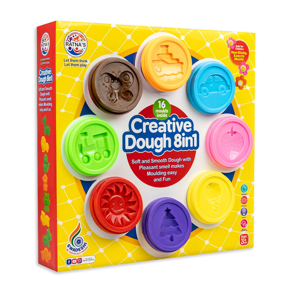 Creative Dough Kit ( 8 in 1 )