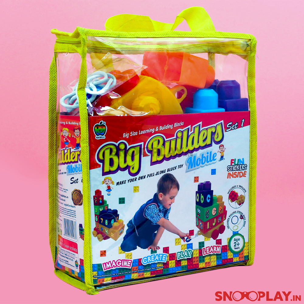 Big Builder Set 1 (Big Blocks For Kids)