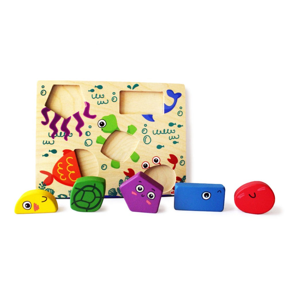 Under the Sea Shape Puzzle Set