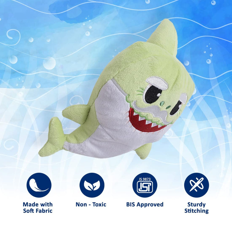 8" Baby Shark Plush Singing Toy (6 Months - 7 Years)