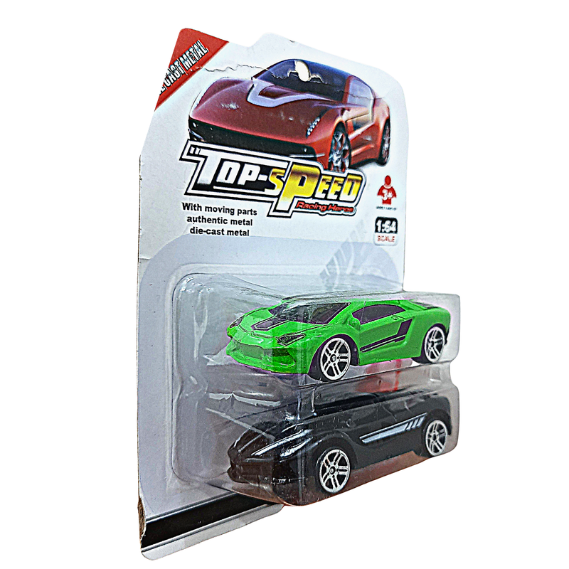 Mini Diecast Small Car Set - (2 Die Cast Toy)