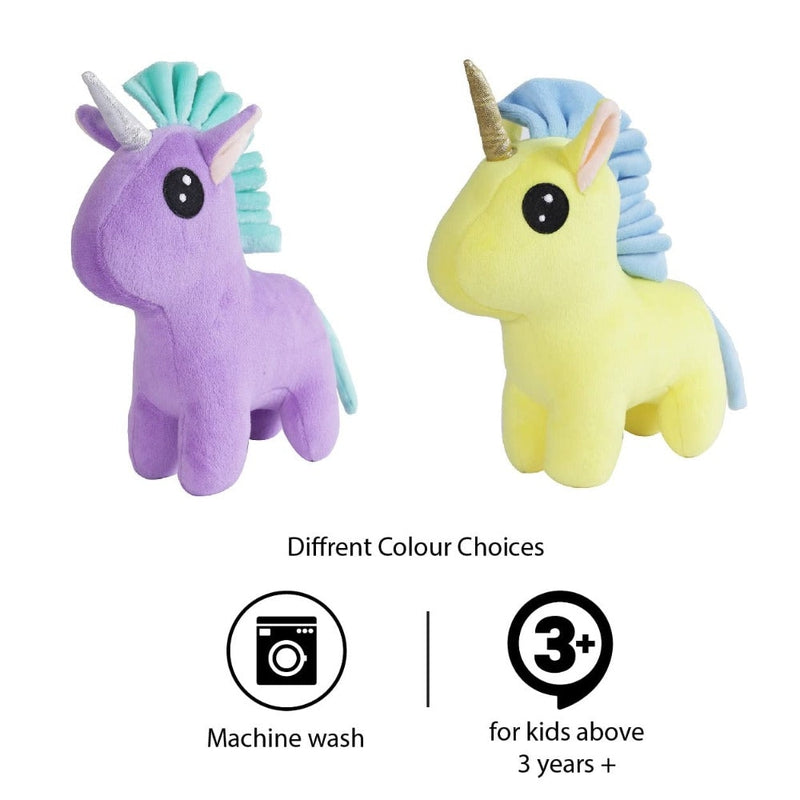 Furrendz Radiant Unicorn 10" Plush - Yellow