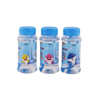 Bubble Magic Baby Shark Pack Of 3 118 ML Thick Viscous Concentrate Solution Bottle with Wand-Blow